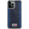 France Soccer Flag iPhone 13 Pro Max Clear Case